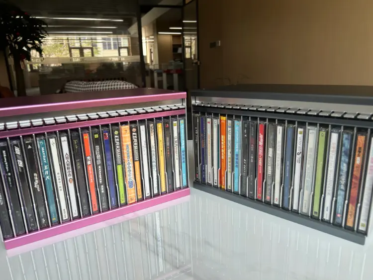 Bastidores de almacenamiento de CD de aleación de aluminio