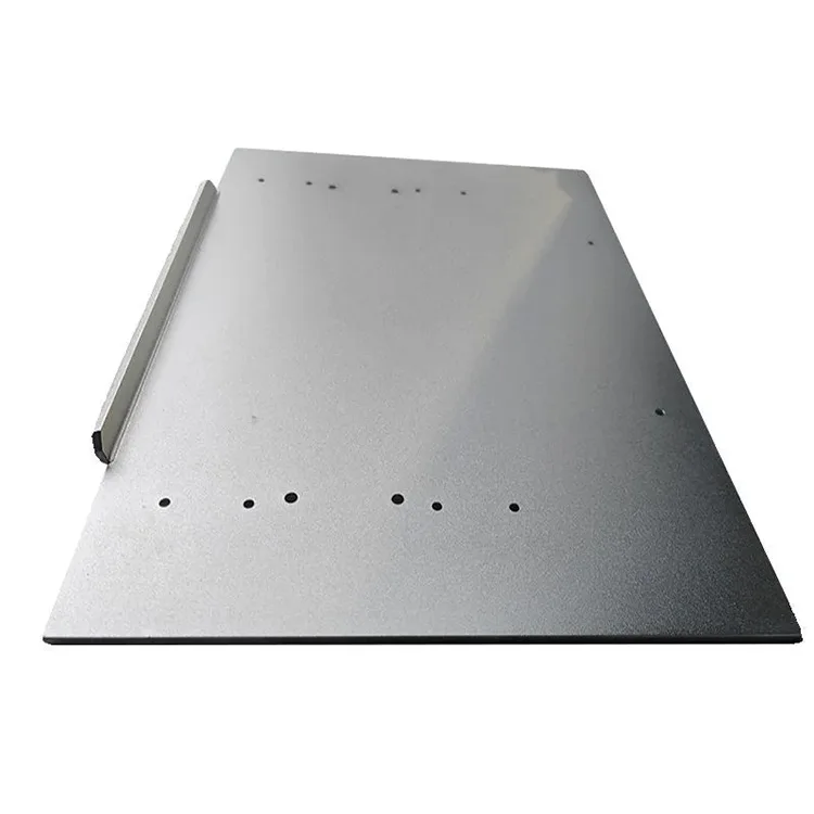 Procesamiento de corte por láser de placa de aluminio