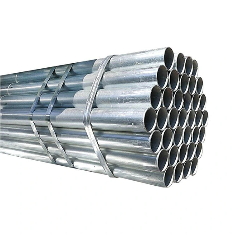Tubo redondo de acero galvanizado