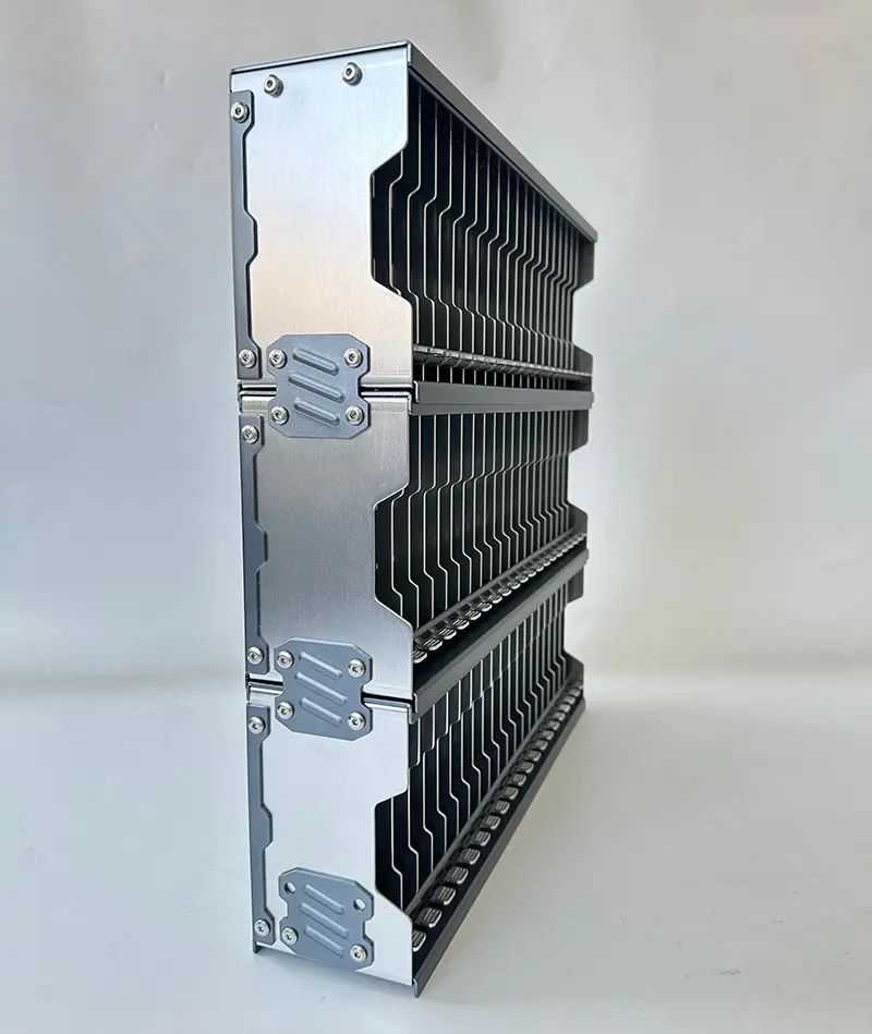 Caja de almacenamiento de casetes de metal