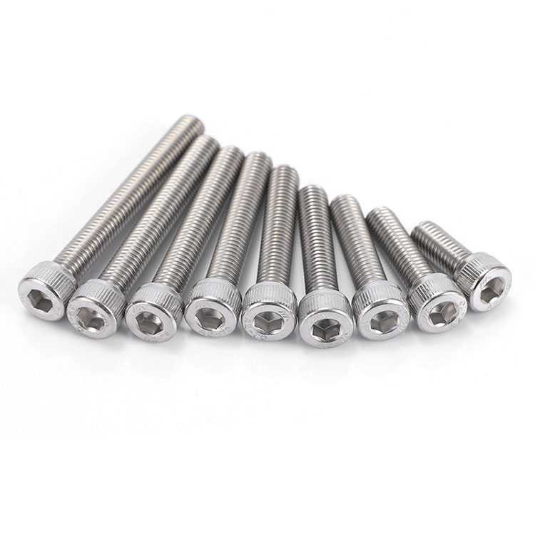 Pernos hexadecimal de acero inoxidable