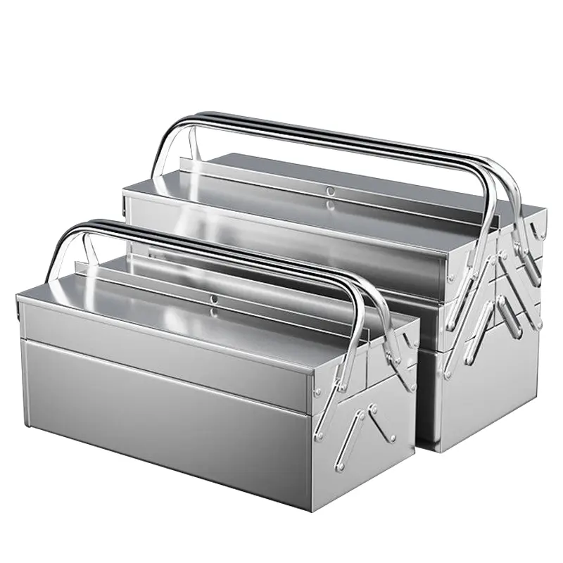 Caja de herramientas de acero inoxidable