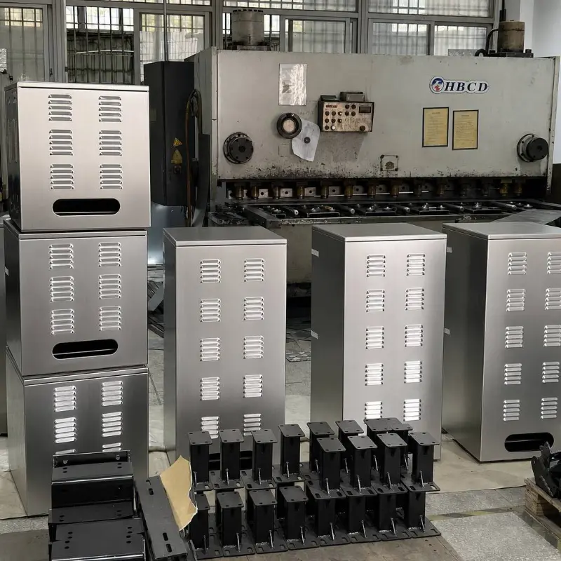 Gabinete de ventilación de acero inoxidable